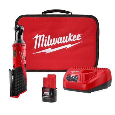 M12™ Cordless 3 / 8" Lithium-Ion Ratchet Kit