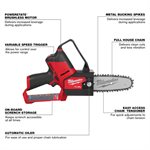 M12 FUEL 12 Volt Lithium-Ion Brushless Cordless HATCHET 6 in. Pruning Saw (Tool-Only)