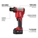 M18 18 Volt Lithium-Ion Cordless Force Logic 10-Ton Knockout Tool 1 / 2 in. to 2 in. Kit