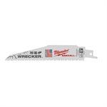 The WRECKER™ Multi-Material SAWZALL® Blade 6" 7 / 11TPI 5pk