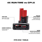 M12 REDLITHIUM XC 6.0Ah Extended Capacity Battery Pack