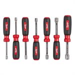 Hollow Shaft Metric Nut Driver Set - 7 Piece