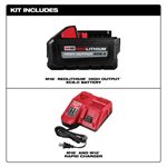 M18 18 Volt Lithium-Ion Cordless REDLITHIUM HIGH OUTPUT XC8.0 Starter Kit