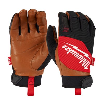 Leather Performance Gloves - Large