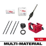 HOLE DOZER Door Lock Installation Hole Saw Kit