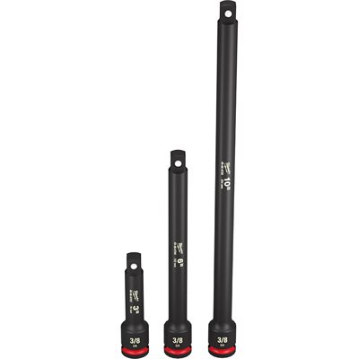 3PC SHOCKWAVE™ Impact Duty™ 3 / 8" Drive Extension Set