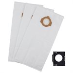 3 Pk Fleece Dust Bags