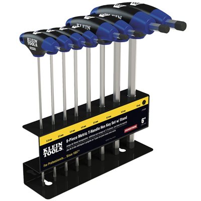 Journeymanâ„¢ T-Handle Set, Metric, 6-Inch, 8-Piece